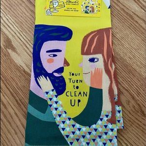 Blue Q Your Turn to Clean Up Kitchen Towel